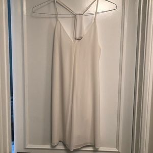 Alice and Olivia slip dress in white